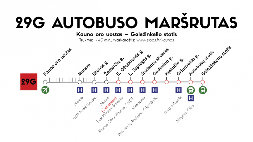 Kaunas radviliskis autobusu tvarkarastis